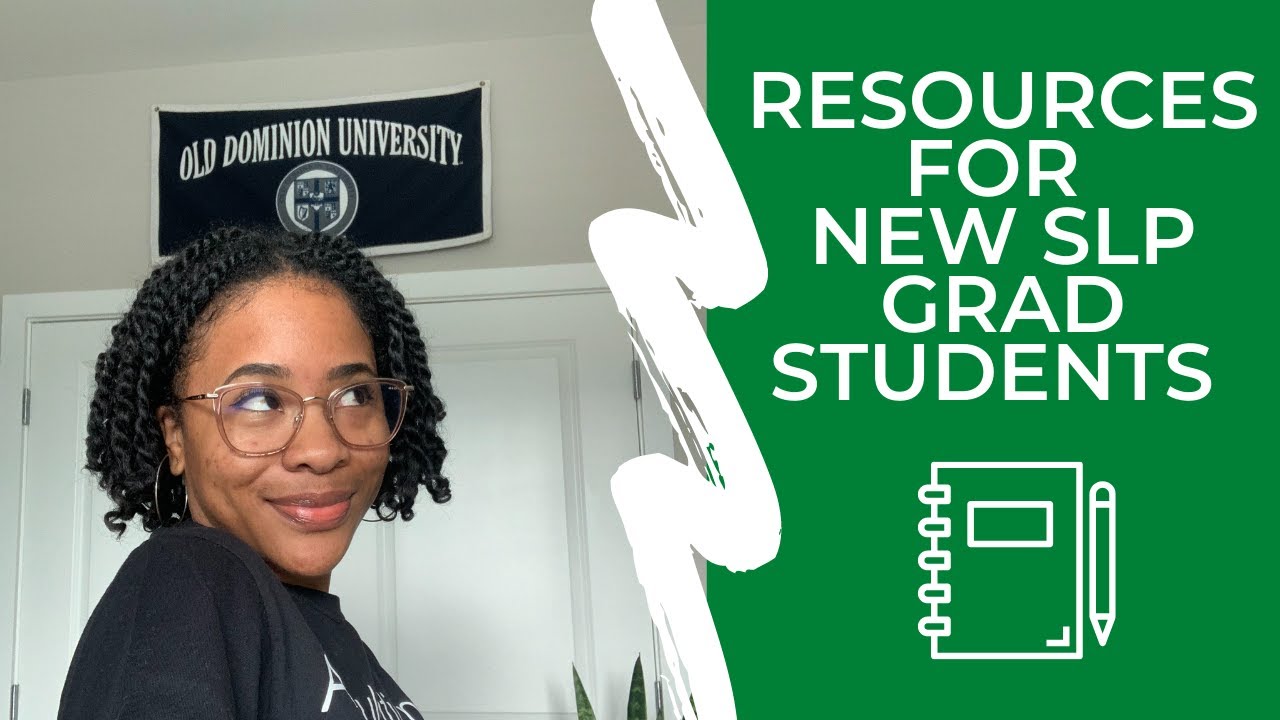 3 RESOURCES FOR NEW SLP GRADUATE STUDENTS | SPEAK FROM THE HEART