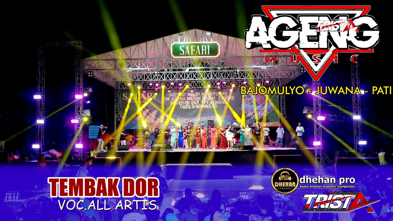 TEMBAK DOR - ALL ARTIST - AGENG MUSIC - PESTA LAUT BAJOMULYO 2025 - JUWANA PATI