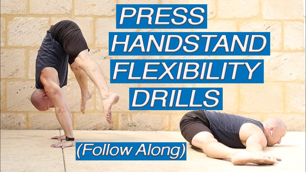 Press Handstand Flexibility Drills (Follow Along)