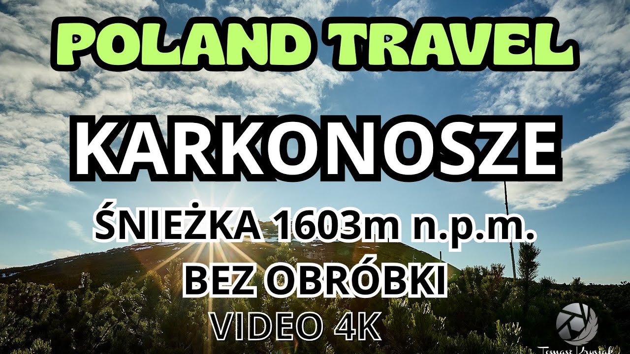 Polskie G&oacute;ry 🇵🇱 🏔️ Karkonosze Śnieżka | Bez obr&oacute;bki | 4K