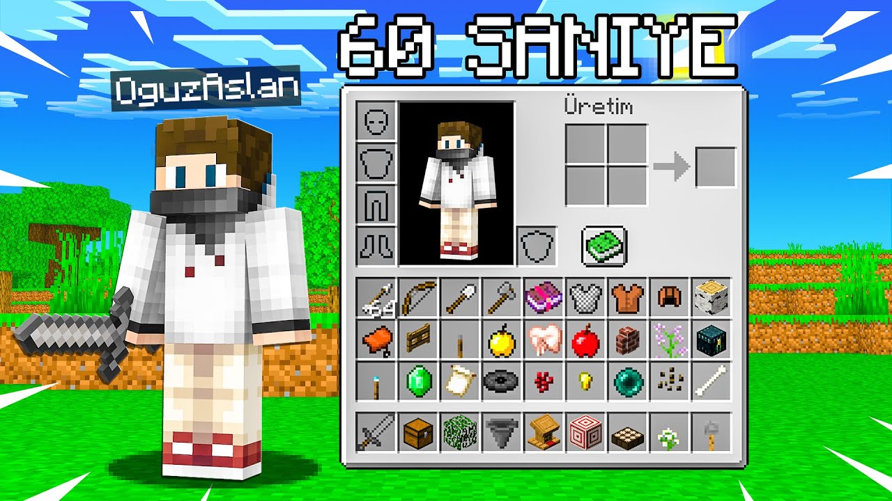 MİNECRAFT'ta 60 Saniyede bir GAMEMODE!
