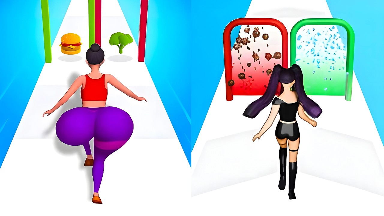 Build A Queen vs Twerk Race 3D - All Levels SpeedRun Gameplay Android iOS Ep 18