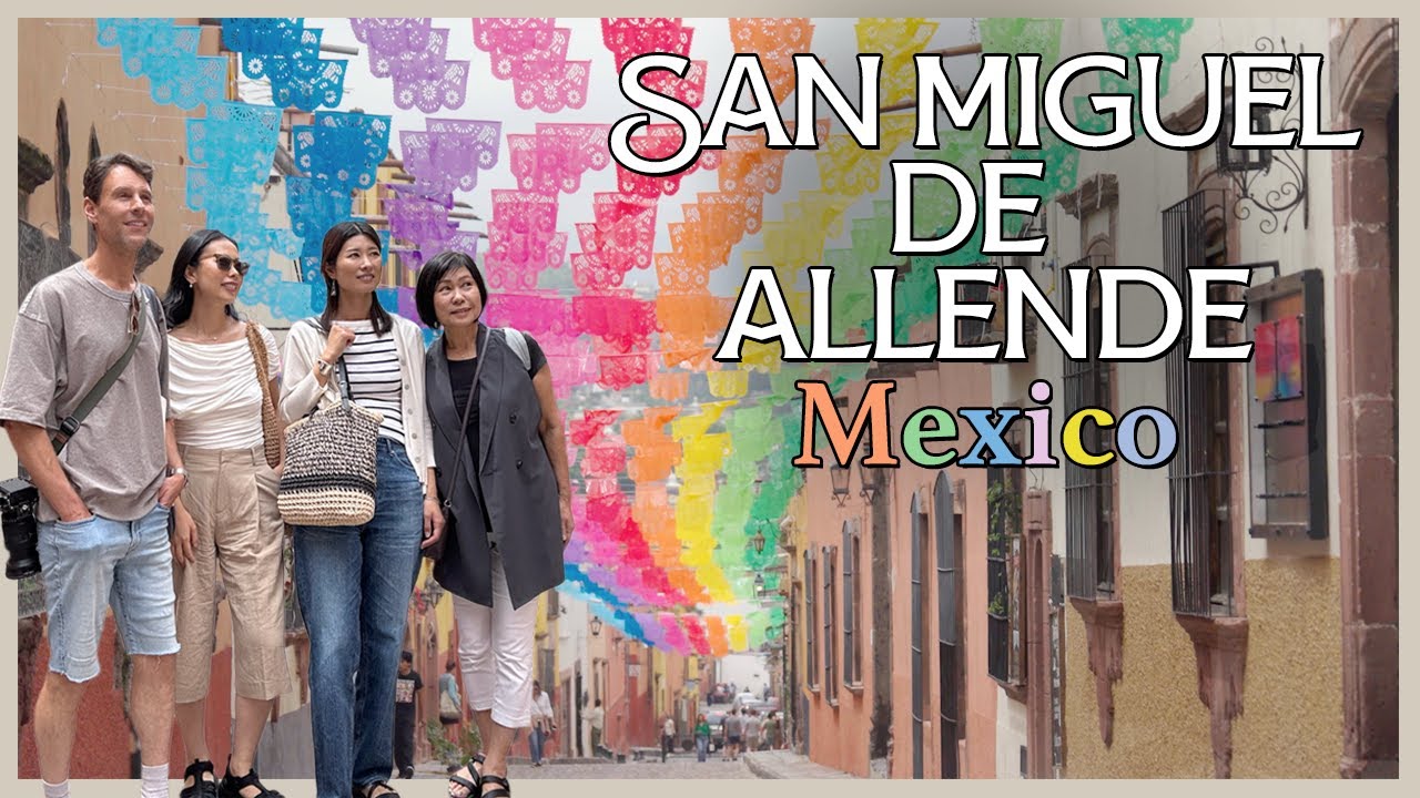旅人が選ぶ世界一の街🏆✈️メキシコのサンミゲルデアジェンデ🇲🇽アートの街で可愛い雑貨屋さん巡りにグルメを堪能