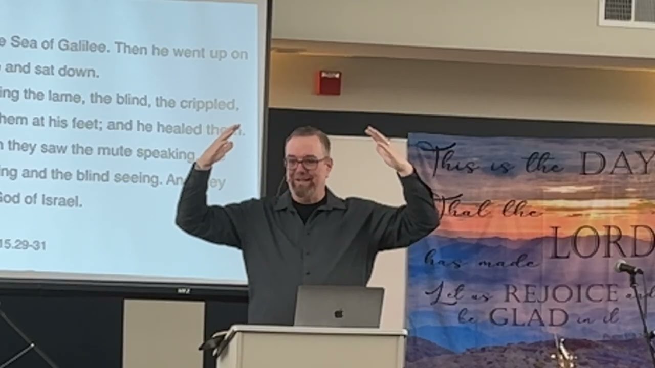 Jesus Loves The Gentiles, Matt 15.29-16.12, Pastor Dean Cook