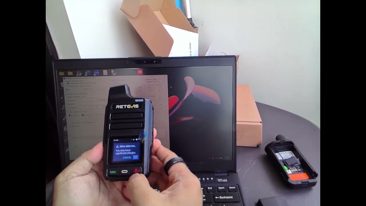 Testing IOT SiM ASIA Package on Retevis L71