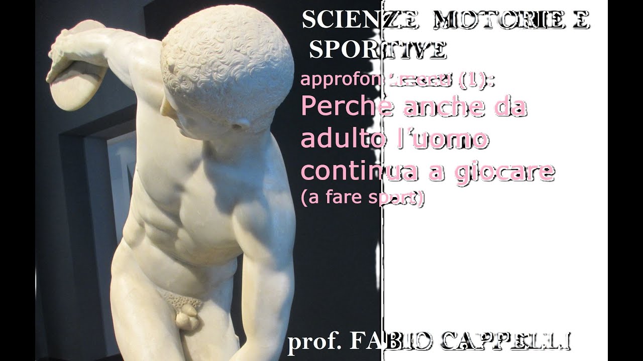 approfondimenti (1): Perché anche da adulto l’uomo continua a giocare (a fare sport)