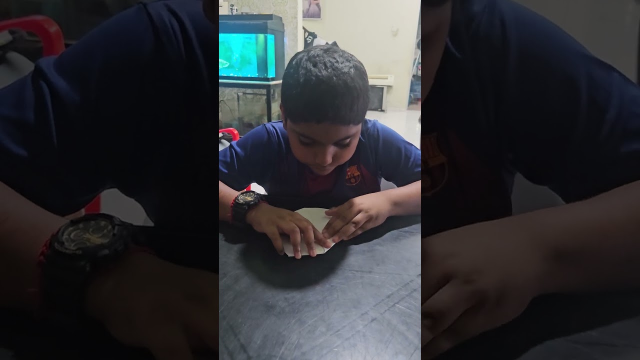 How to make a paper airplane ✈️ 