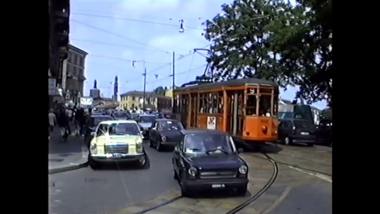 Straßenbahn Mailand 1990