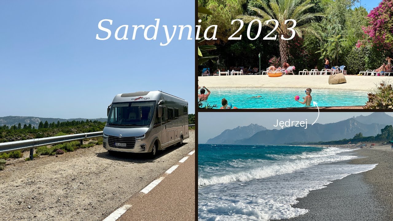 Sardynia 2023 - Dojeżdżamy na Camping Villaggio L’Ultima Spiaggia #27 #camper 🚍 #italia 🇮🇹 🏝️🏖️