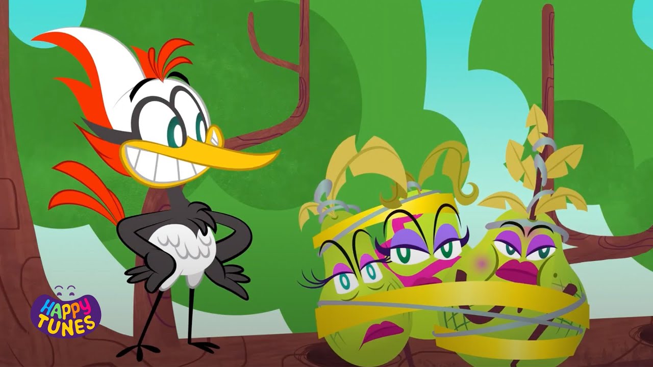 The Woodpecker And The Pear Tree / El Pájaro Carpintero - Happy Tunes