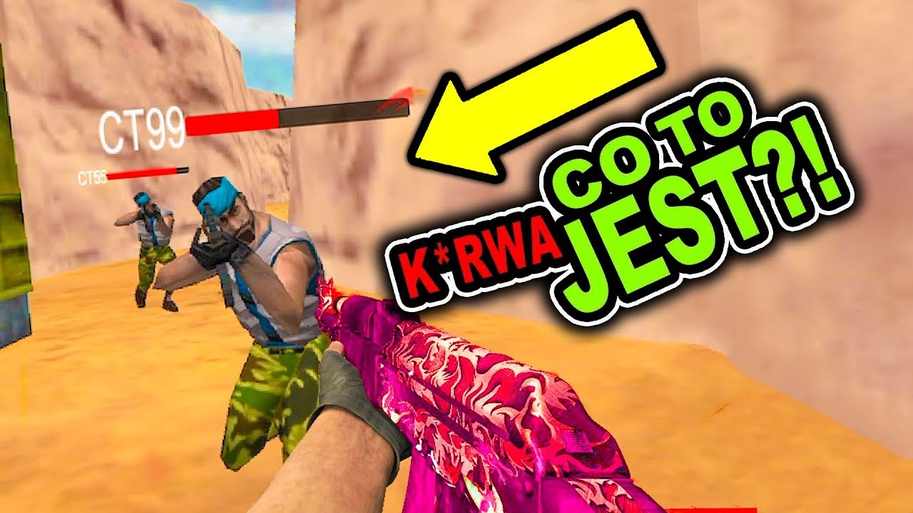 [STARE] Najgorsza podróba CSGO na telefon 8😠