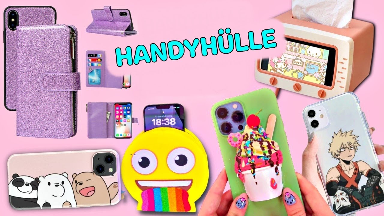 10 DIY-IDEEN FÜR HANDYHÜLLEN UND HANDYHALTER