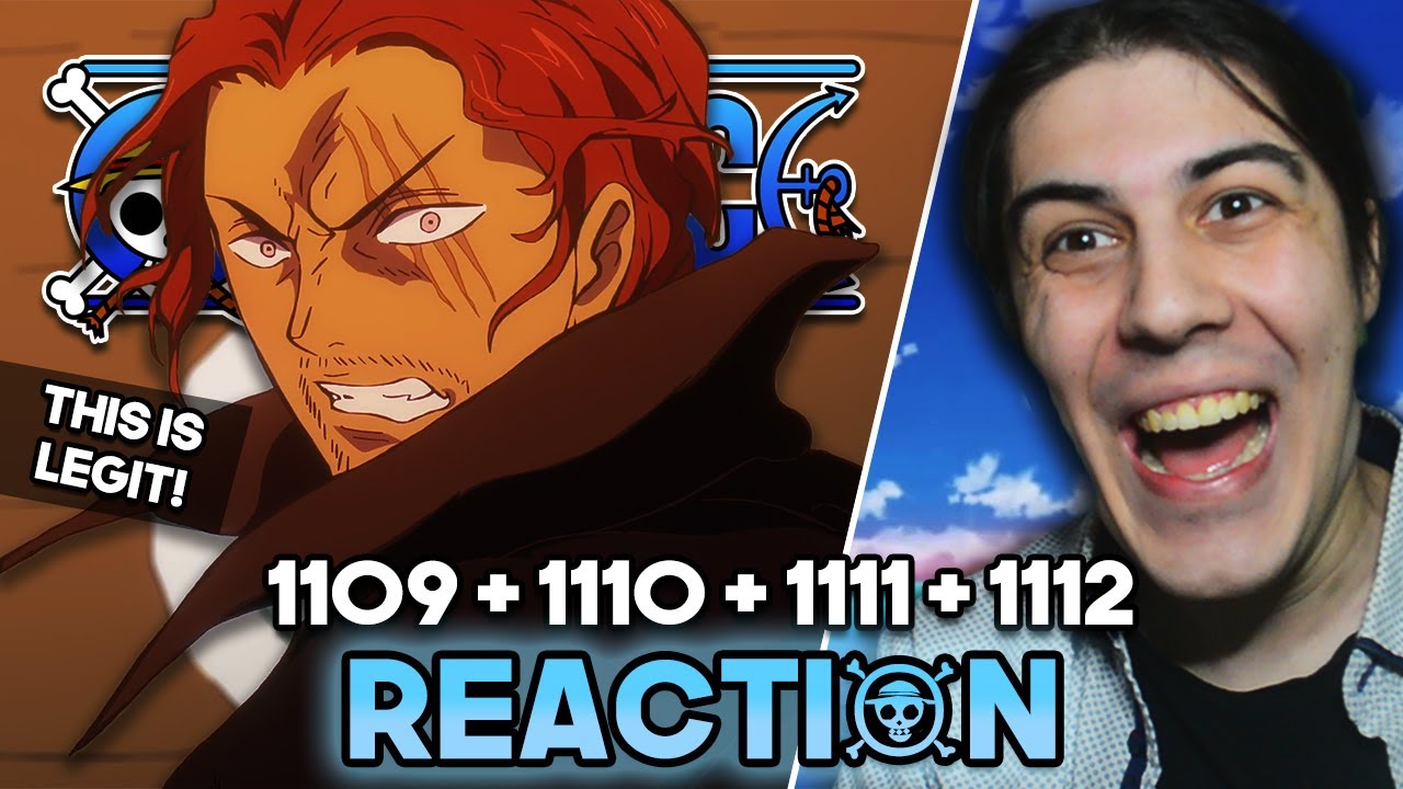 SHANKS vs. KID! - One Piece | Episodes 1109 - 1112 Reaction