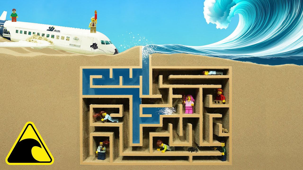 Crash on a Mysterious Island - Tsunami Dam Breach Experiment