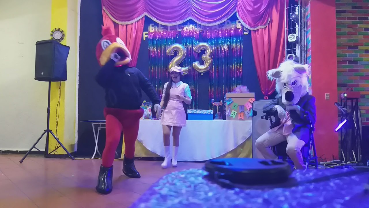 Mascotas circo en acción originales(Grisselda)❤👀🎂 Cumpleaños de Jessica 2 parte