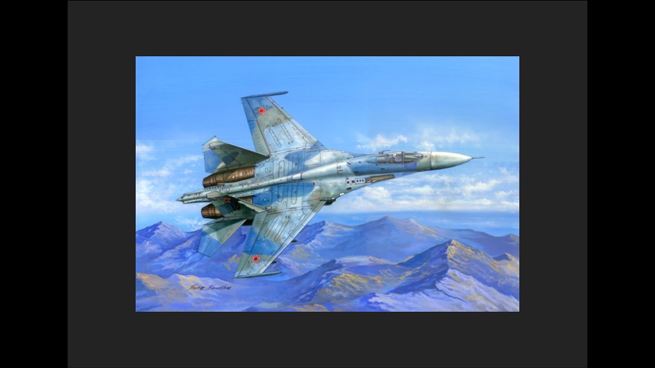 Hobbyboss  1/48 Su-27 Flanker B - In Box Review