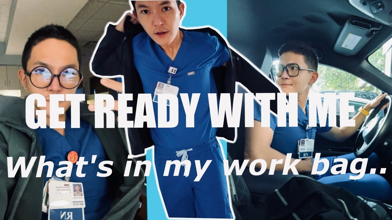 Get ready with for work | What's in my bag | Nurse Edition | USRN | Filipino Nurse in America