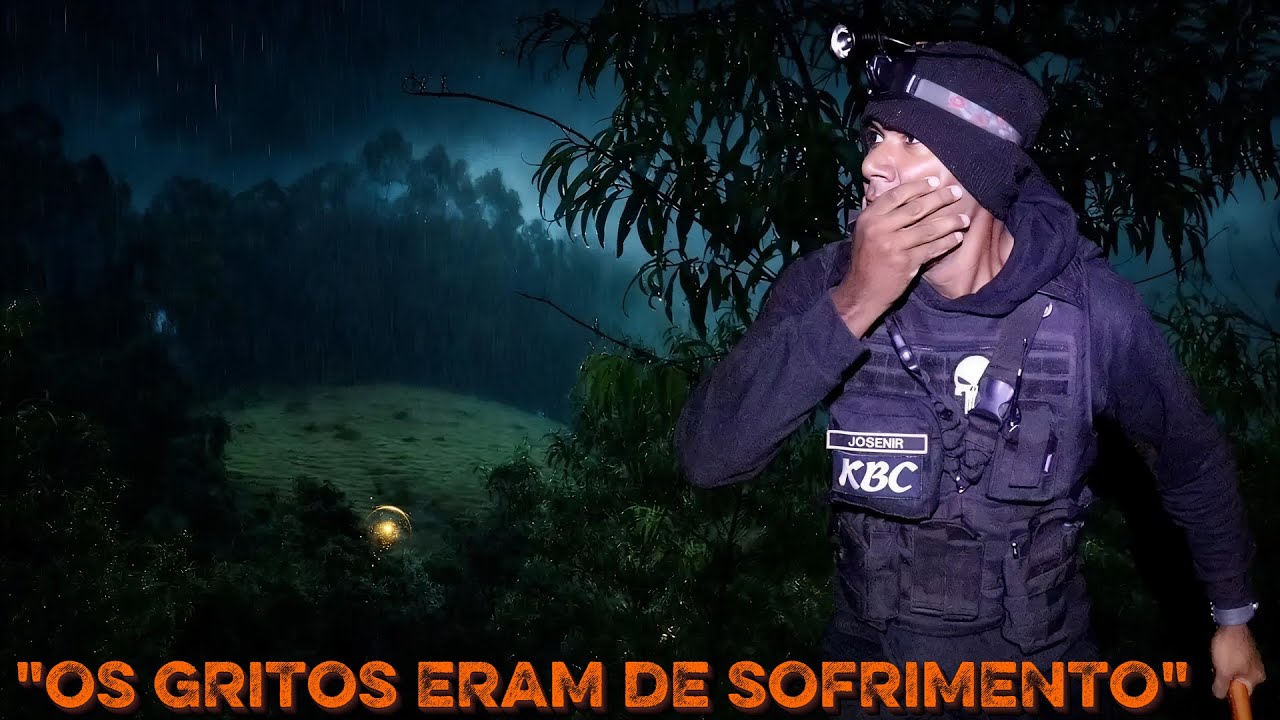 NÃO HAVIA NINGUÉM LÁ... MAS GRITOS DE DESESPERO ECOARAM DA MATA CHUVOSA