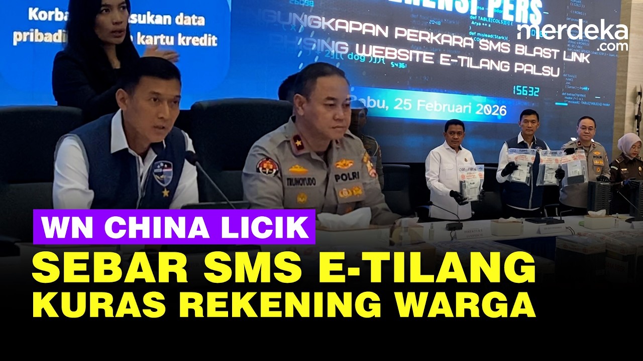 Jahatnya WN China Sebar SMS E-Tilang Palsu Catut Kejaksaan Agung, Kuras Rekening Warga RI