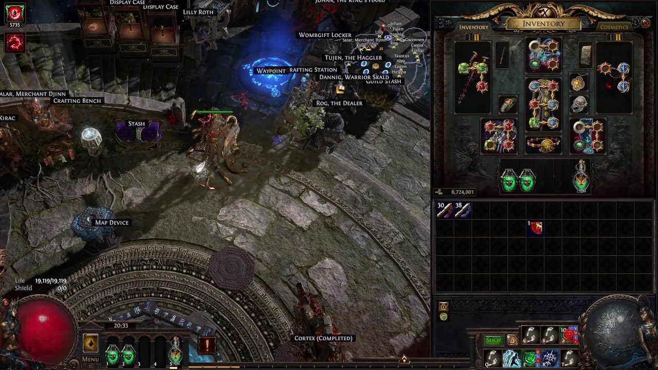 Vaaling My Way into Vaal Blade Vortex
