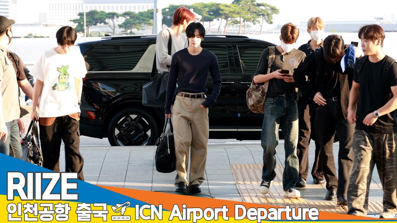 라이즈, 인천국제공항 출국✈️RIIZE Airport Departure 2025.8.2 Newsen
