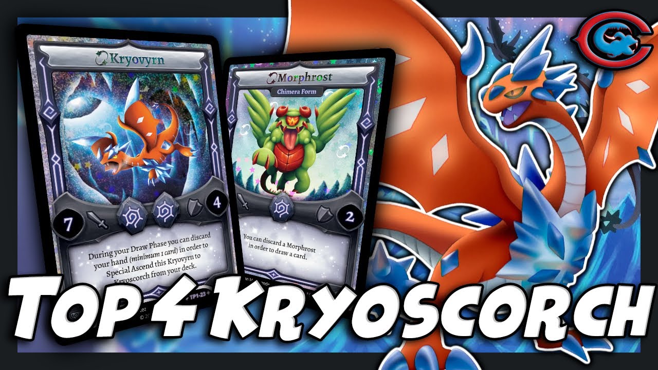 I GOT TOP 4 WITH KRYOSCORCH! (4TH PLACE DECK PROFILE)