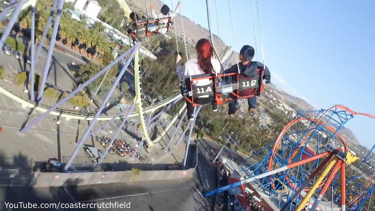 SkyScreamer (HD POV) Six Flags Discovery Kingdom