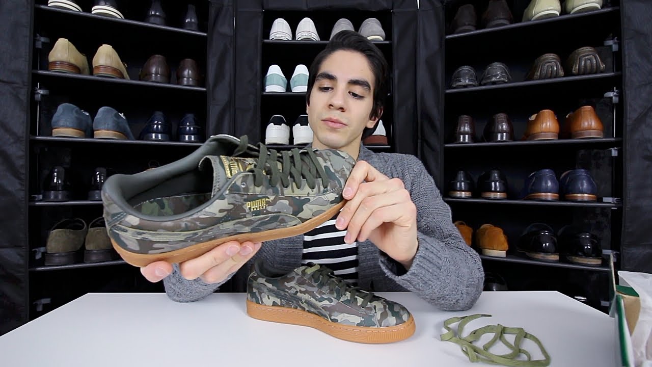 ¡Unos Puma basket camuflados increíbles!