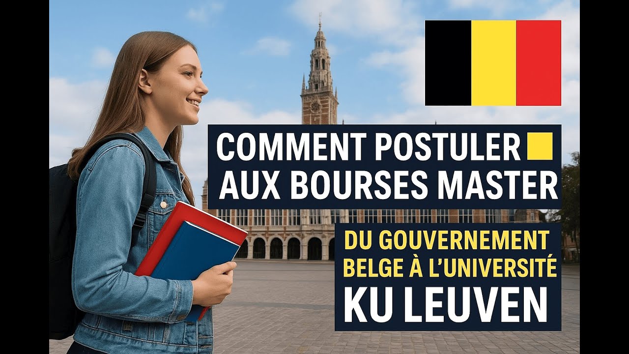 🎓 COMMENT POSTULER AUX BOURSES MASTER MIND DU GOUVERNEMENT BELGE &Agrave; L&rsquo;UNIVERSIT&Eacute; KU LEUVEN 🇧🇪
