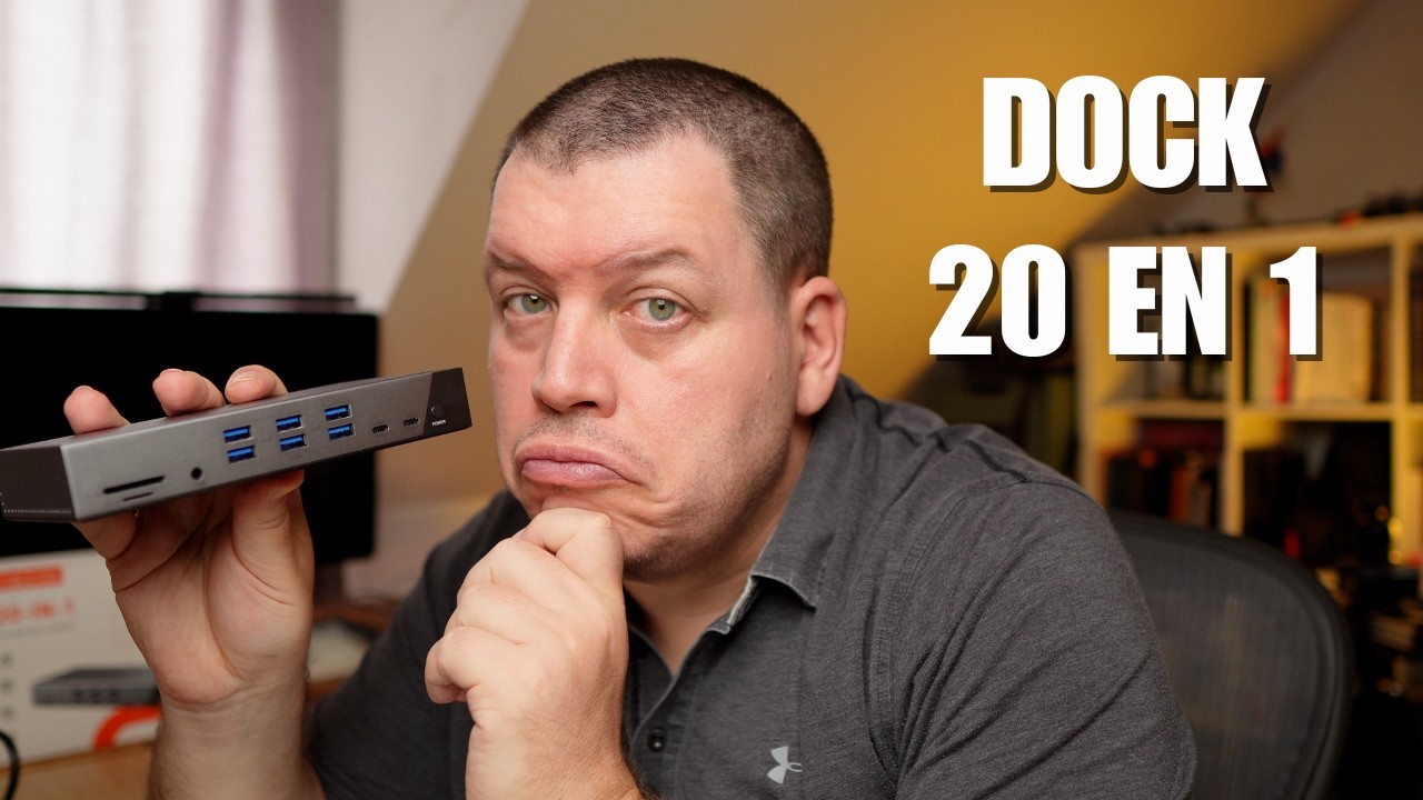 Test dock Thunderbolt 4 : CABLETIME 20 in 1 !