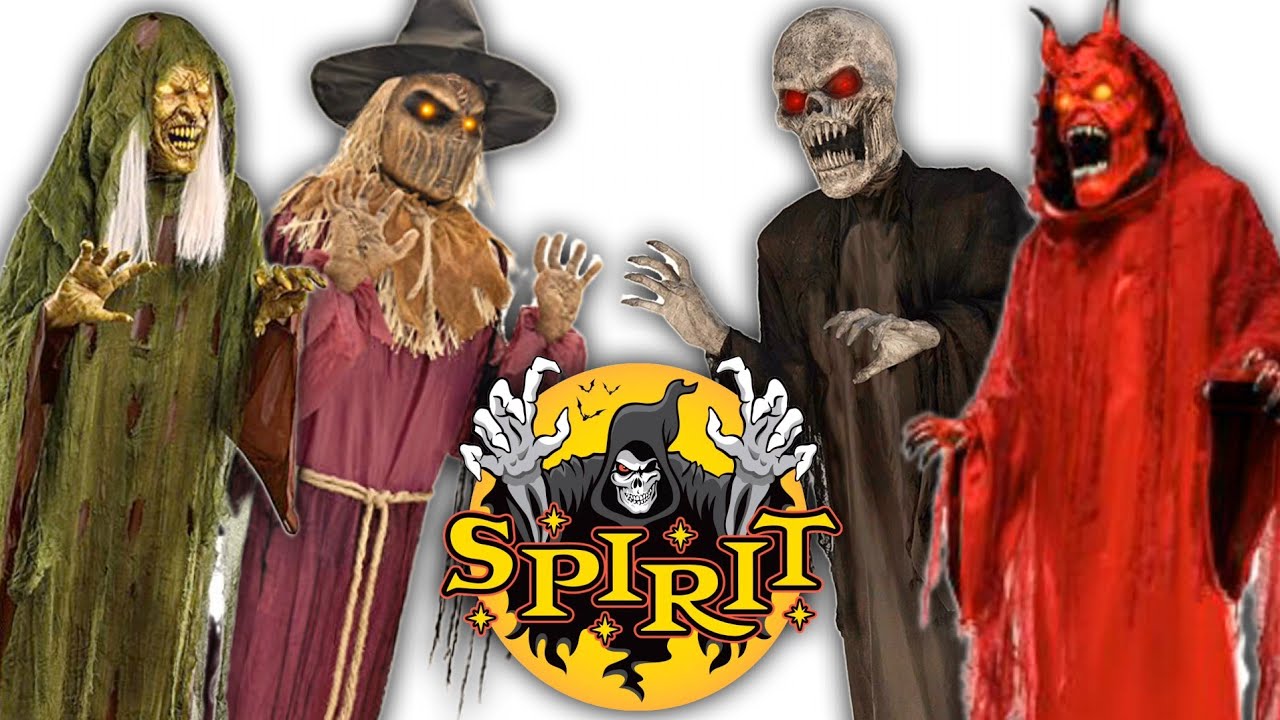 Every Spirit Halloween Mr. Dark Jumpscare Animatronic (2021-2025)