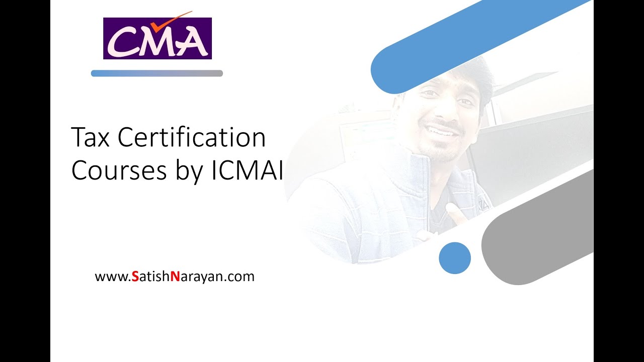 Tax Certification Courses by ICMAI