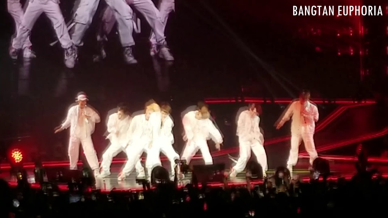 BTS Love Yourself World Tour in LA Mic Drop Remix Fancam 180908