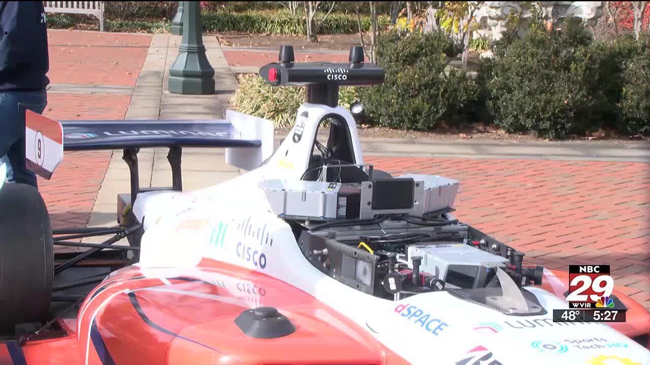 UVA team showing off autonomous racecar