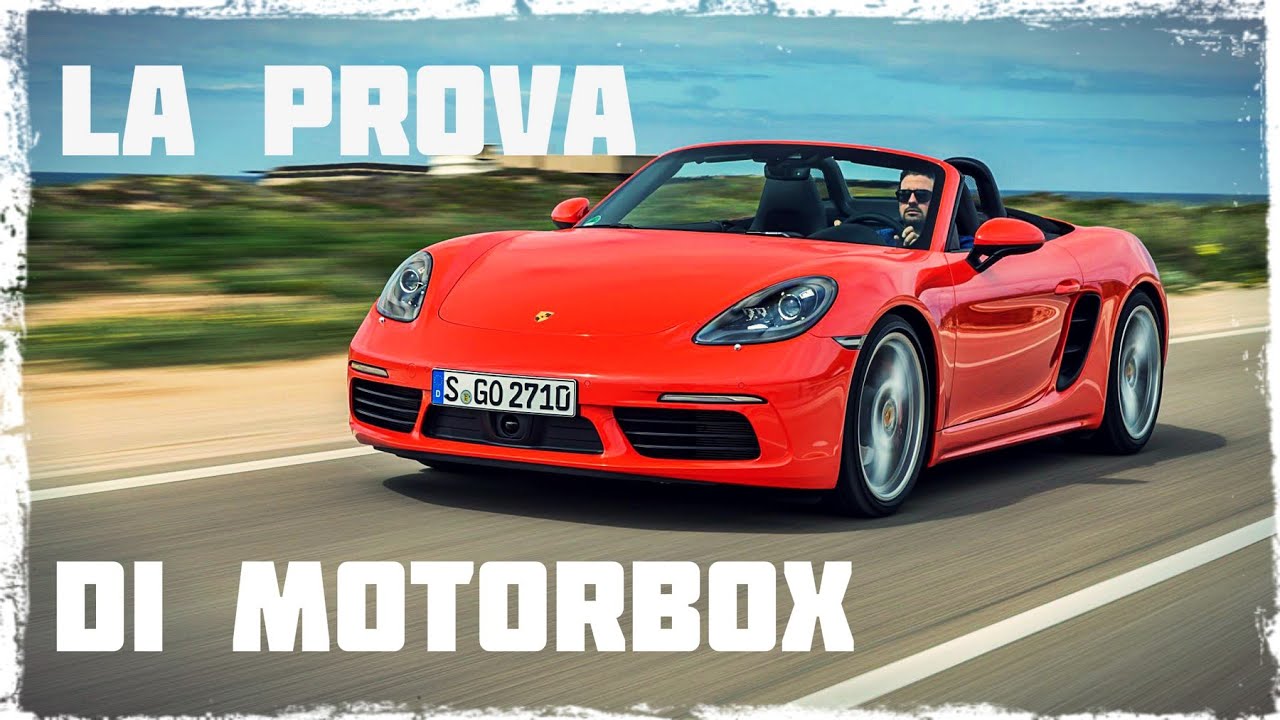 Porsche 718 Boxster, la prova di MotorBox