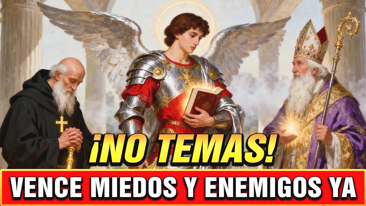 🔴¡NO TEMAS! San Benito, San Miguel y San Cipriano Están Contigo: Vence Miedos y Enemigos YA