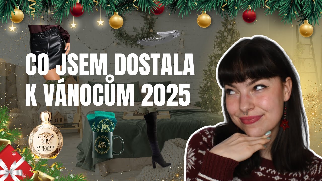 Co jsem dostala k Vánocům 2025