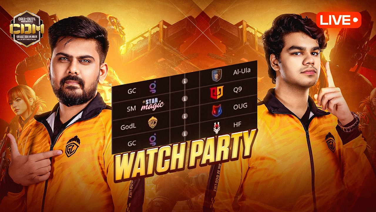 @GodLikeEsportss VS OUG | CDM WATCHPARTY  | $320000 TOURNAMENT