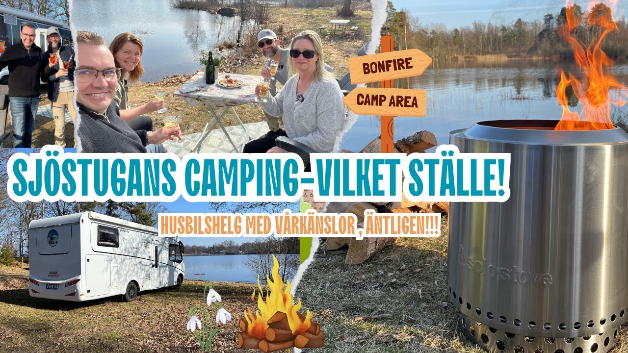 Husbilshelg med vårkänslor i Småland
