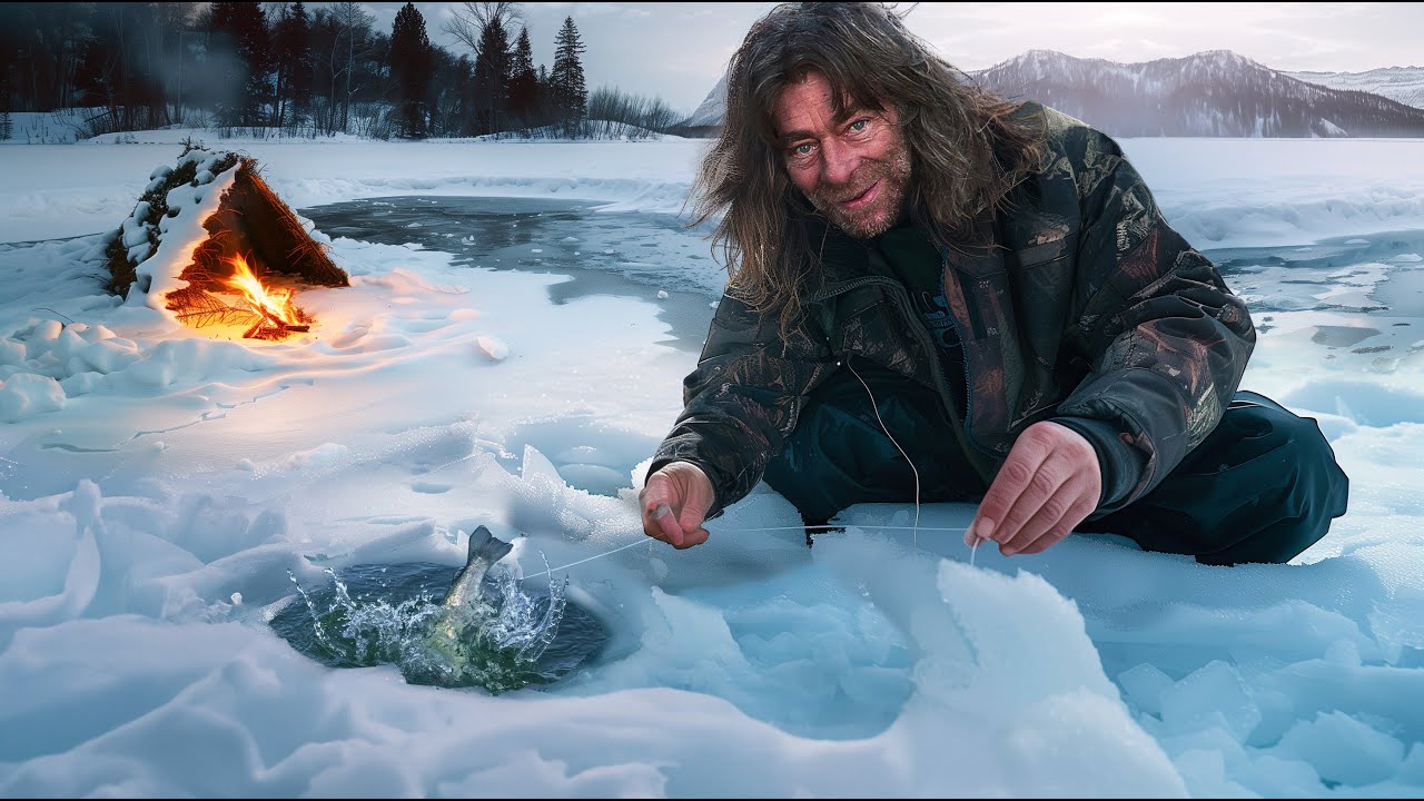 Springtime Ice Fishing Catch & Cook | PLUS Roadkill Fiasco