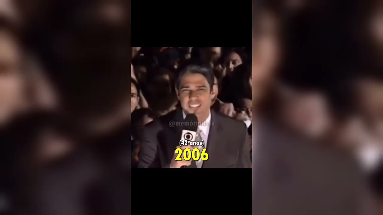A evolução de William Bonner (Homenagem) 2025