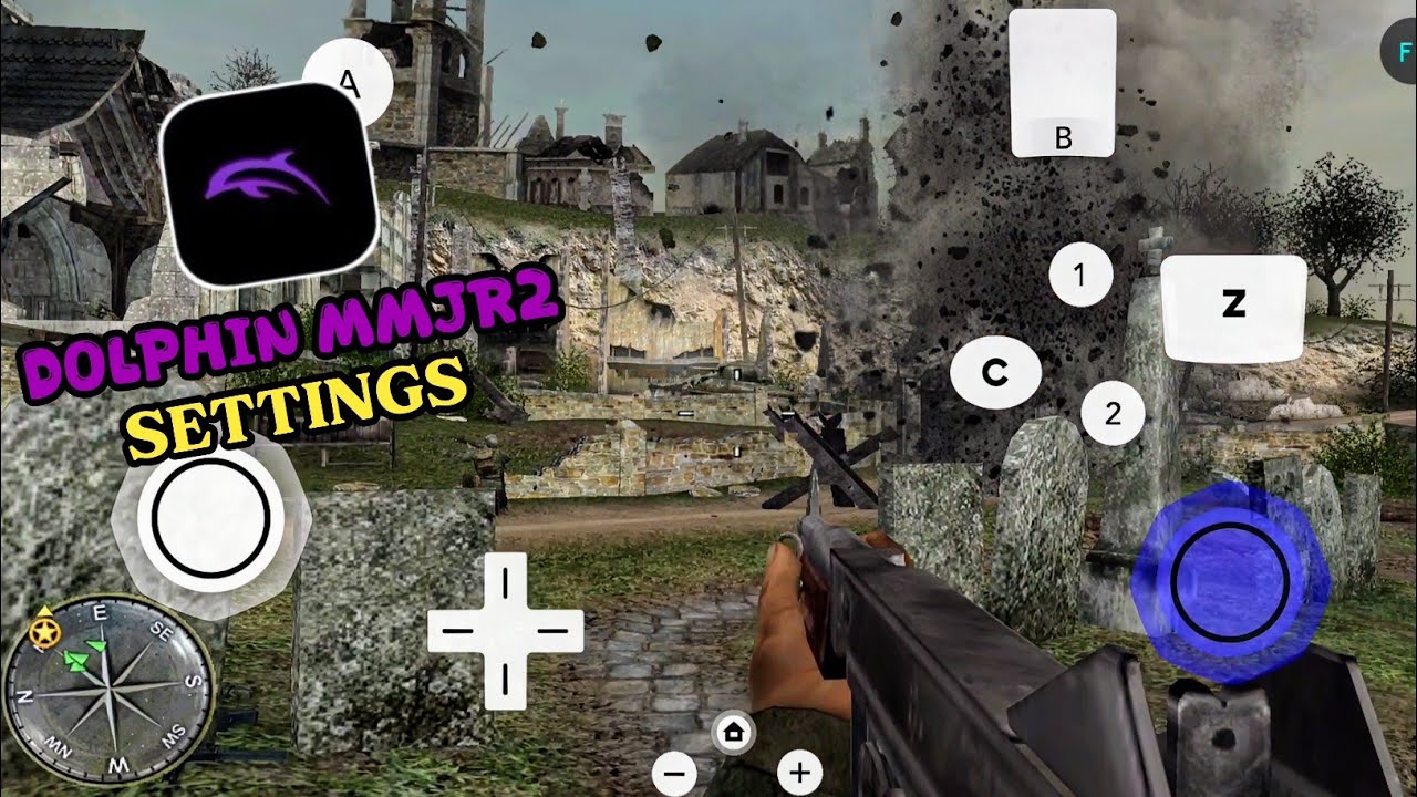 Call of Duty 3 Dolphin MMJR2 V24.03.22 Android Gameplay