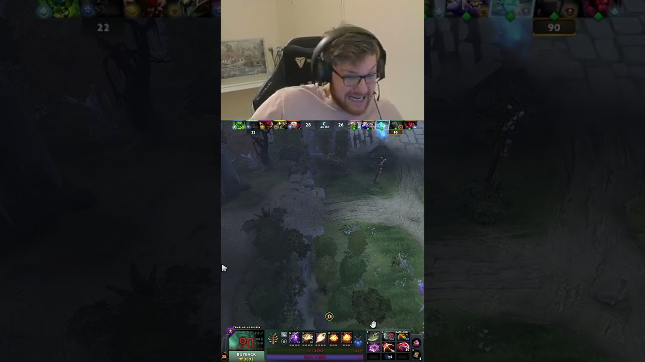 qojqva getting killed by dire - Dota 2 / 23 january 2025