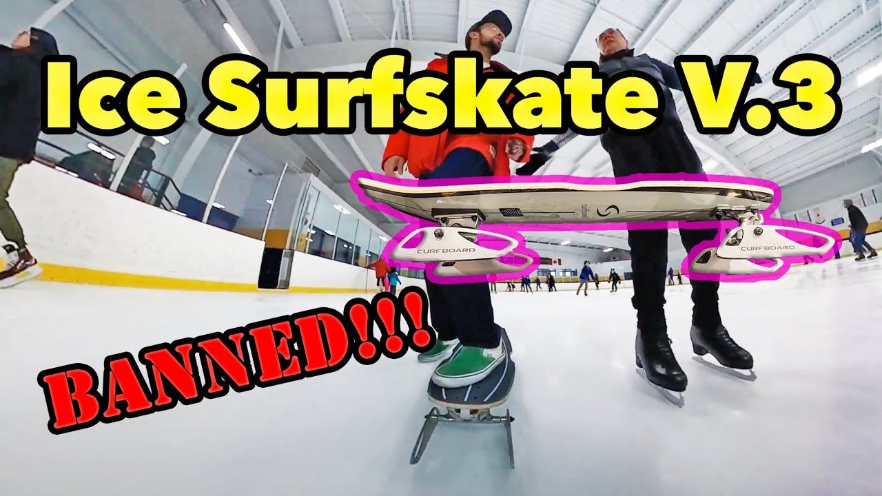 Curfboard Ice Surfskate - Will I get it confiscated on the first test run?