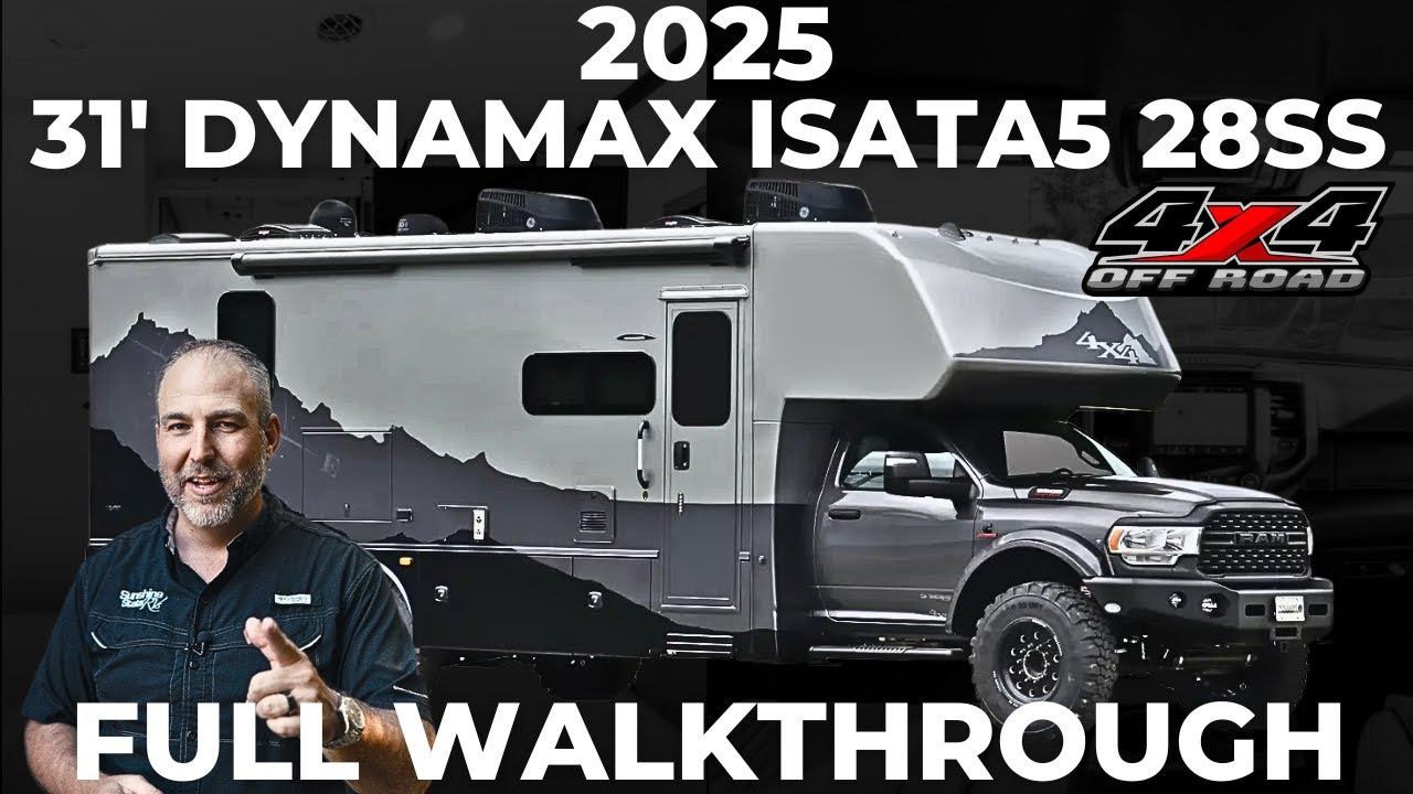 Откройте для себя экспедиционный грузовик Dynamax ISATA 5 EXTREME 28SS 2025 года &mdash; внедорожный ро...