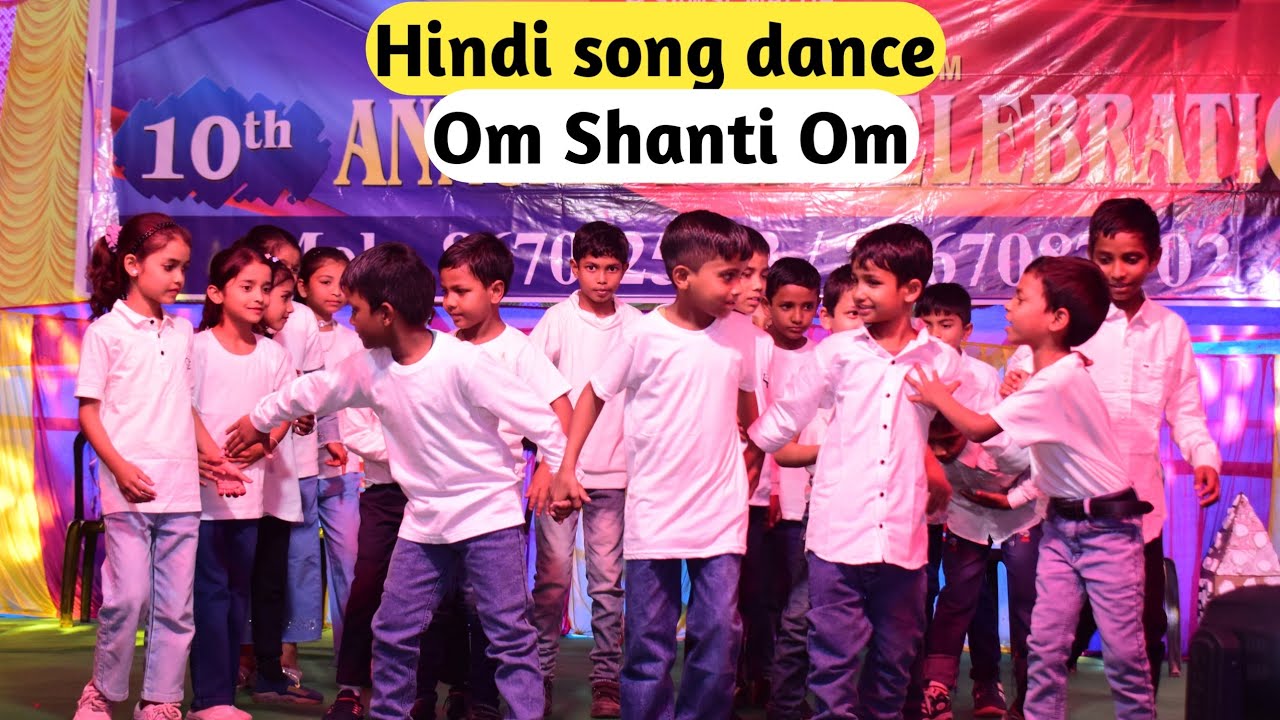 Group dance on Hindi song Om Shanti Om | Al Aqsa English Academy | Annual function 2026