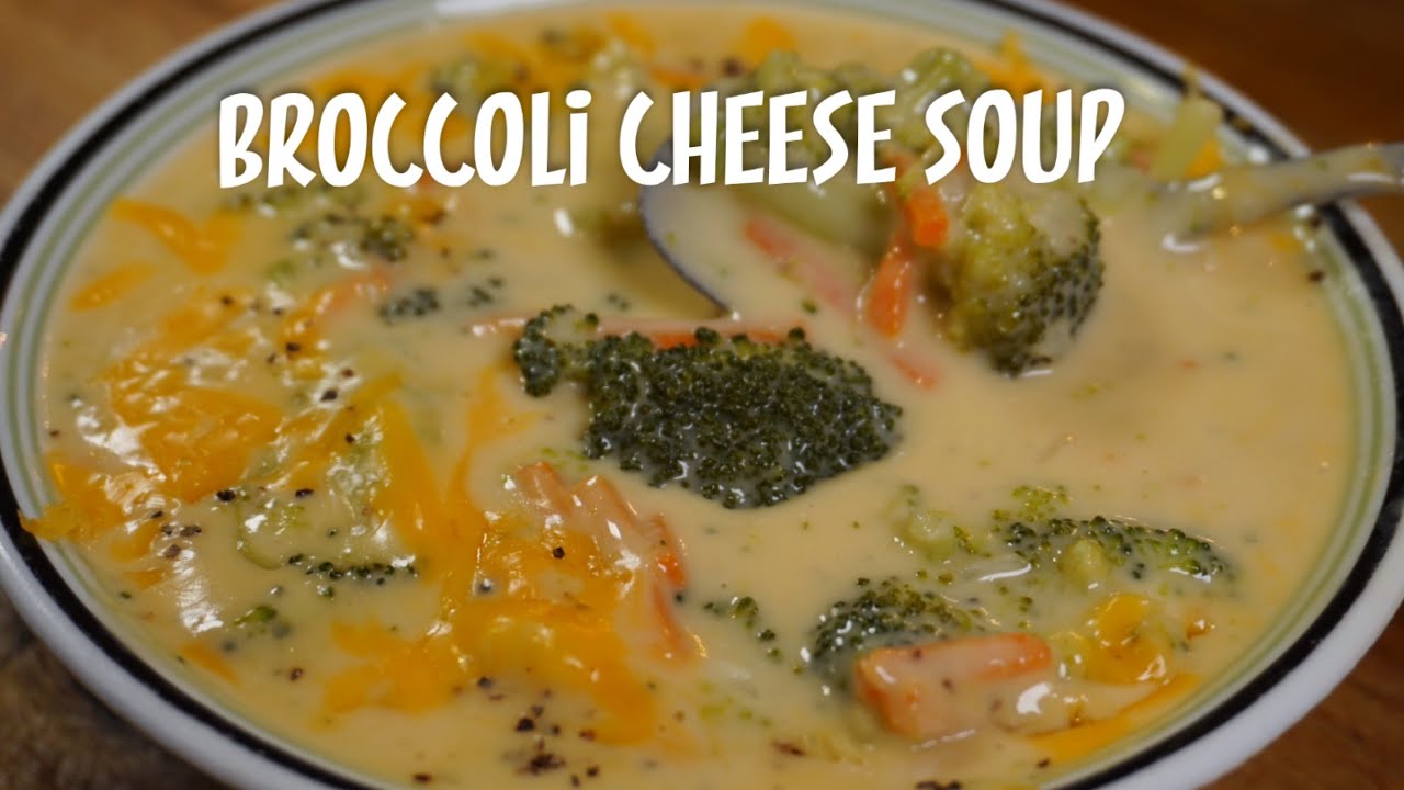 Creamy Broccoli Cheese Soup