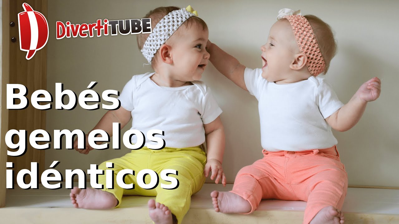V&iacute;deos de beb&eacute;s gemelos id&eacute;nticos