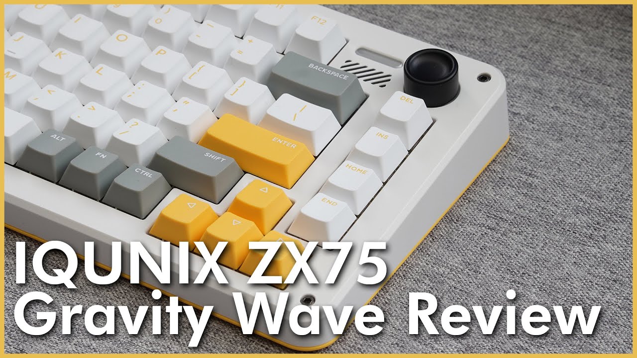 IQUNIX ZX75 Gravity Wave Review | A Near Perfect Pre-Built Keyboard