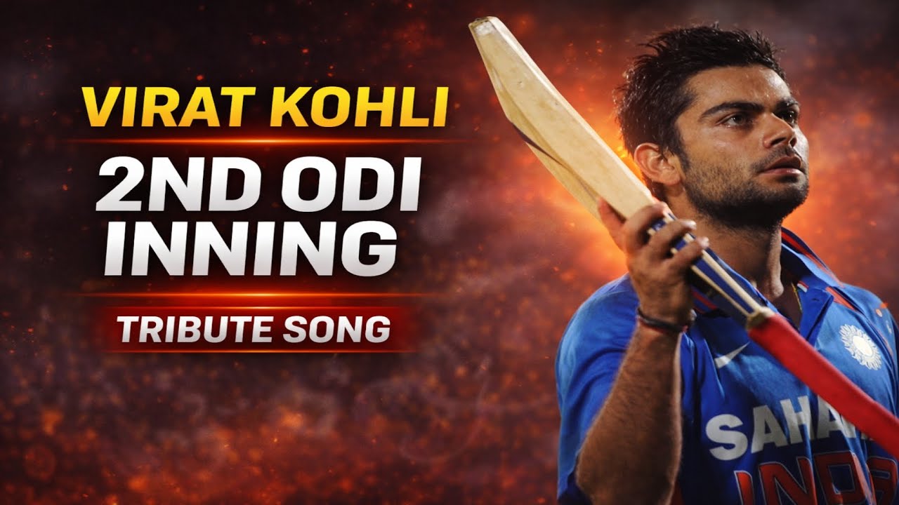 Virat Kohli 2nd ODI Innings Tribute Song | The Beginning of a Legend #viratkohli #odi #cricketstory